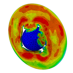 abaqus-tutorial-ball-plate-impact abaqus-tutorial-ball-plate-impact